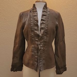 RAFAEL Iridescent Bronze Jacket